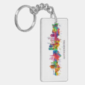 Porte-clés Göteborg Suède Skyline (Devant gauche)