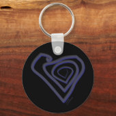 Porte-clés Goth Heart Keychain. (Recto)