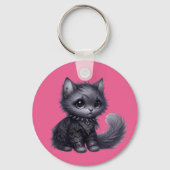 Porte-clés Goth Kitten doux (Recto)