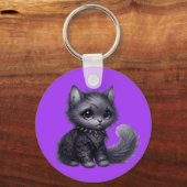Porte-clés Goth Kitten doux (Verso)