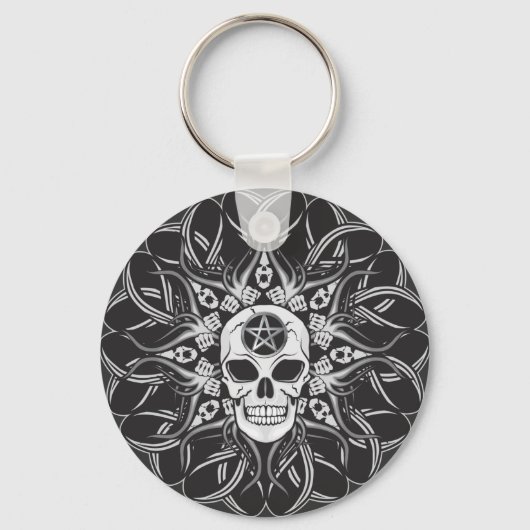 Porte-clés Goth Skull (Recto)