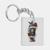 Porte-clés Gothique Funny Coffin (Devant gauche)