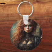 Porte-clés Gothique steampunk féminin (Verso)