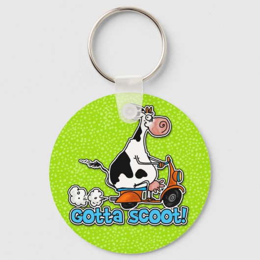 Porte-clés gotta scoot keychain (Recto)