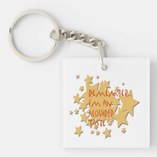 Porte-clés Goût acquis drôle