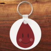 Porte-clés Goutte de sang (Recto)