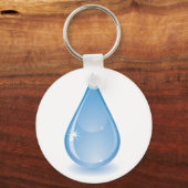 Porte-clés Goutte d'Eau Brillante (Recto)