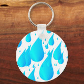 Porte-clés Gouttes de pluie (Recto)