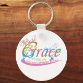 Porte-clés Grâce (Recto)