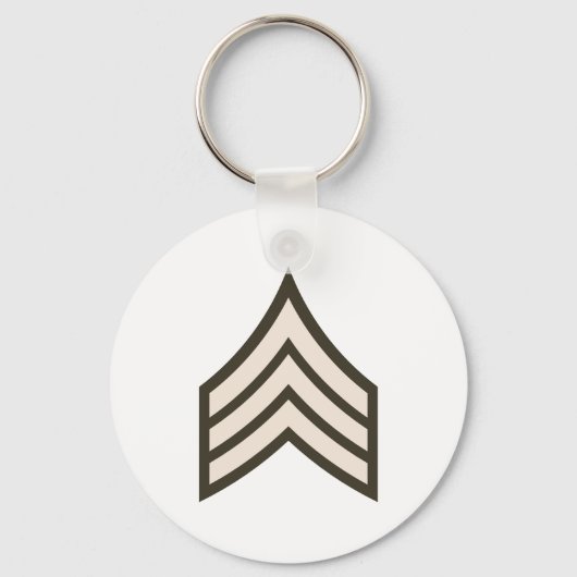 Porte-clés grade de sergent de l'armée (Recto)