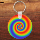 Porte-clés Gradient du Colorful Spiral Effect (Recto)