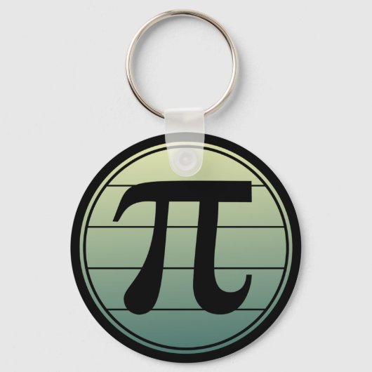 Porte-clés Gradient | Happy Pi Day Math (Recto)
