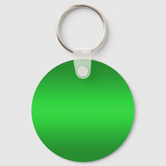 Porte-clés Gradient vert brillant - Emerald Greens Modèle B (Recto)