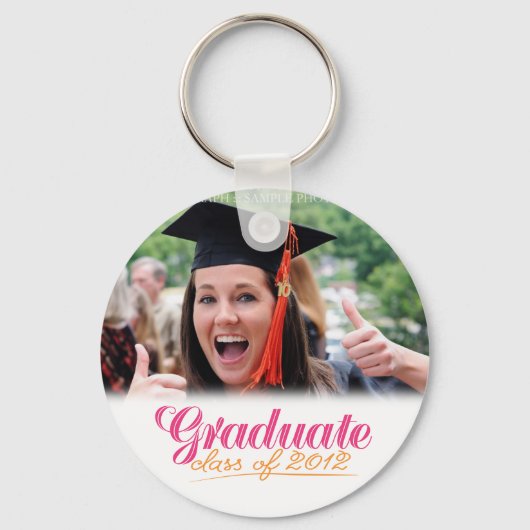 Porte-clés Graduate Class of 2012 Gift Keepsaké Porte - clé (Recto)