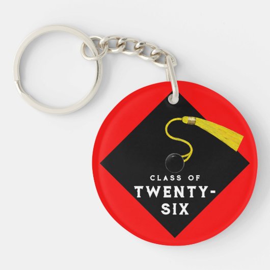 Porte-clés Graduation 2025 Keepsaké cadeau (Devant)