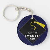 Porte-clés Graduation 2025 Keepsaké cadeau (Devant)