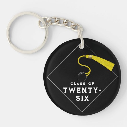 Porte-clés Graduation 2025 Keepsaké cadeau (Devant)