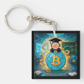 Porte-clés Graduation de crypto-monnaie (Devant)