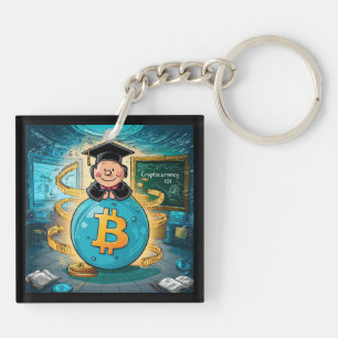 Porte-clés Graduation de crypto-monnaie