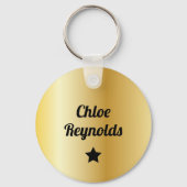 Porte-clés Graduation de reconnaissance des employés de Star (Verso)