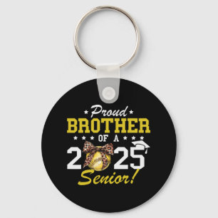 Porte-clés Graduation Fière Frère D'Un Softll Senior 2025 P