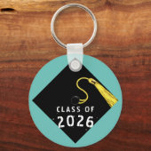 Porte-clés Graduation Keepsaké cadeau (Recto)