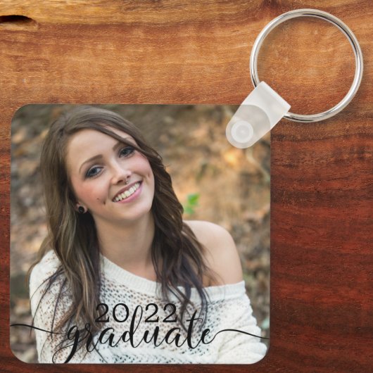 Porte-clés GRADUT 5 classe photo Script de l'année (Verso)