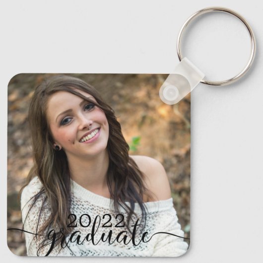 Porte-clés GRADUT 5 classe photo Script de l'année (Dos)