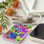 Porte-clés Graffiti (Devant droit)