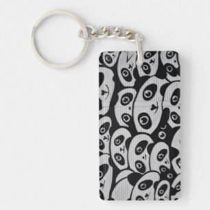 Porte-clés Graffiti Art Panda Bears