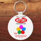 PORTE-CLÉS GRAFFITI DE LA CÔTE OUEST (Recto)