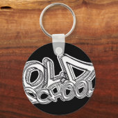 Porte-clés Graffiti de la Vieille École (Recto)