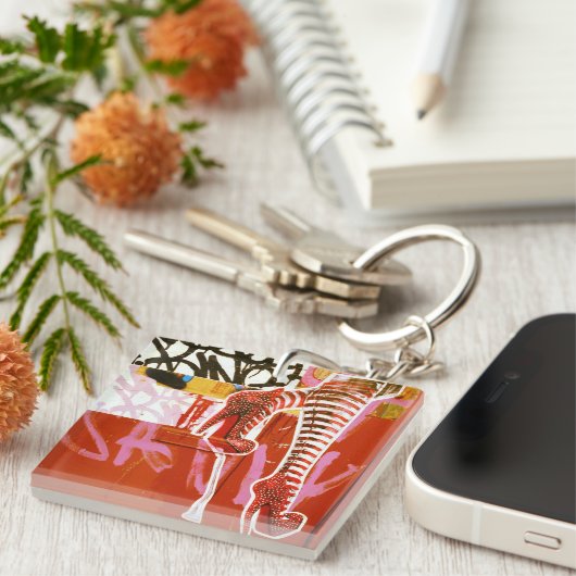 Porte-clés Graffiti de NYC (Devant Droit)