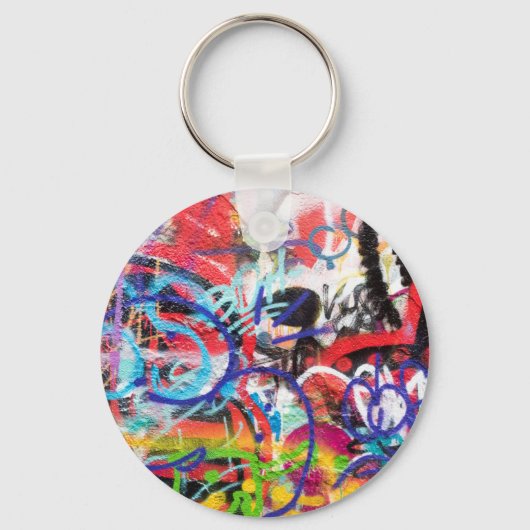 Porte-clés Graffiti fou (Recto)