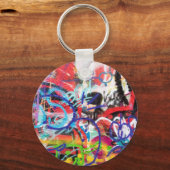 Porte-clés Graffiti fou (Recto)