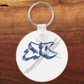 Porte-clés Graffiti JC Jesus Christ (Recto)