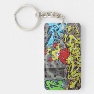Porte-clés Graffiti Superbunny