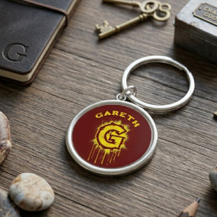 Porte-clés Graffiti urbain Porte - clé - Lettre "G"