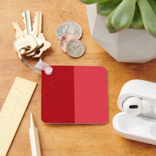 Porte-clés Grain Rouge Tomate à Double Ton – Perso (Bureau)