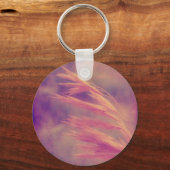 Porte-clés Graine d'herbe violet Art numérique de brume (Recto)