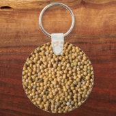 Porte-clés Graines de moutarde jaune (Recto)