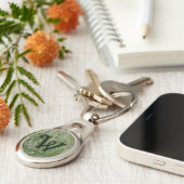 Porte-clés Graines vertes (Côté )