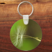 Porte-clés Graines volantes - Graines de Dandelion dans l'air (Recto)