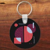 Porte-clés Grains de café (Recto)