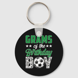 Porte-clés Gram du garçon d'anniversaire de la famille de foo