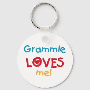 Porte-clés Grammie m'aime T-shirts et cadeaux