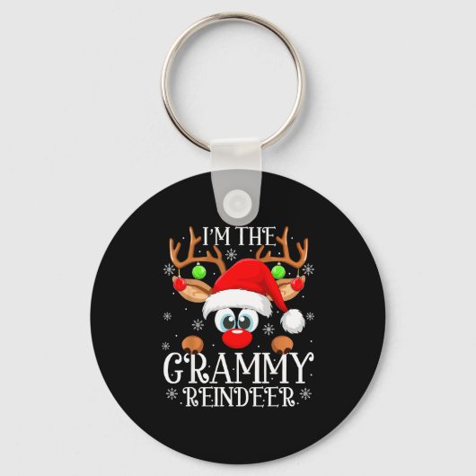 Porte-clés Grammy Reindeer Christmas Family Matching Group Fu (Recto)