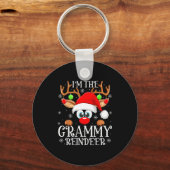 Porte-clés Grammy Reindeer Christmas Family Matching Group Fu (Recto)