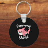 Porte-clés Grammy Shark Fête des Mères Grand-mère Drôle  (Recto)