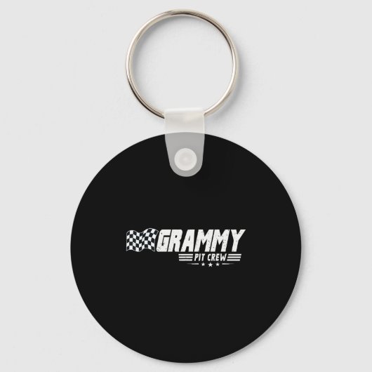 Porte-clés Grammy T Crew Race Car Birthday Family Racing (Recto)